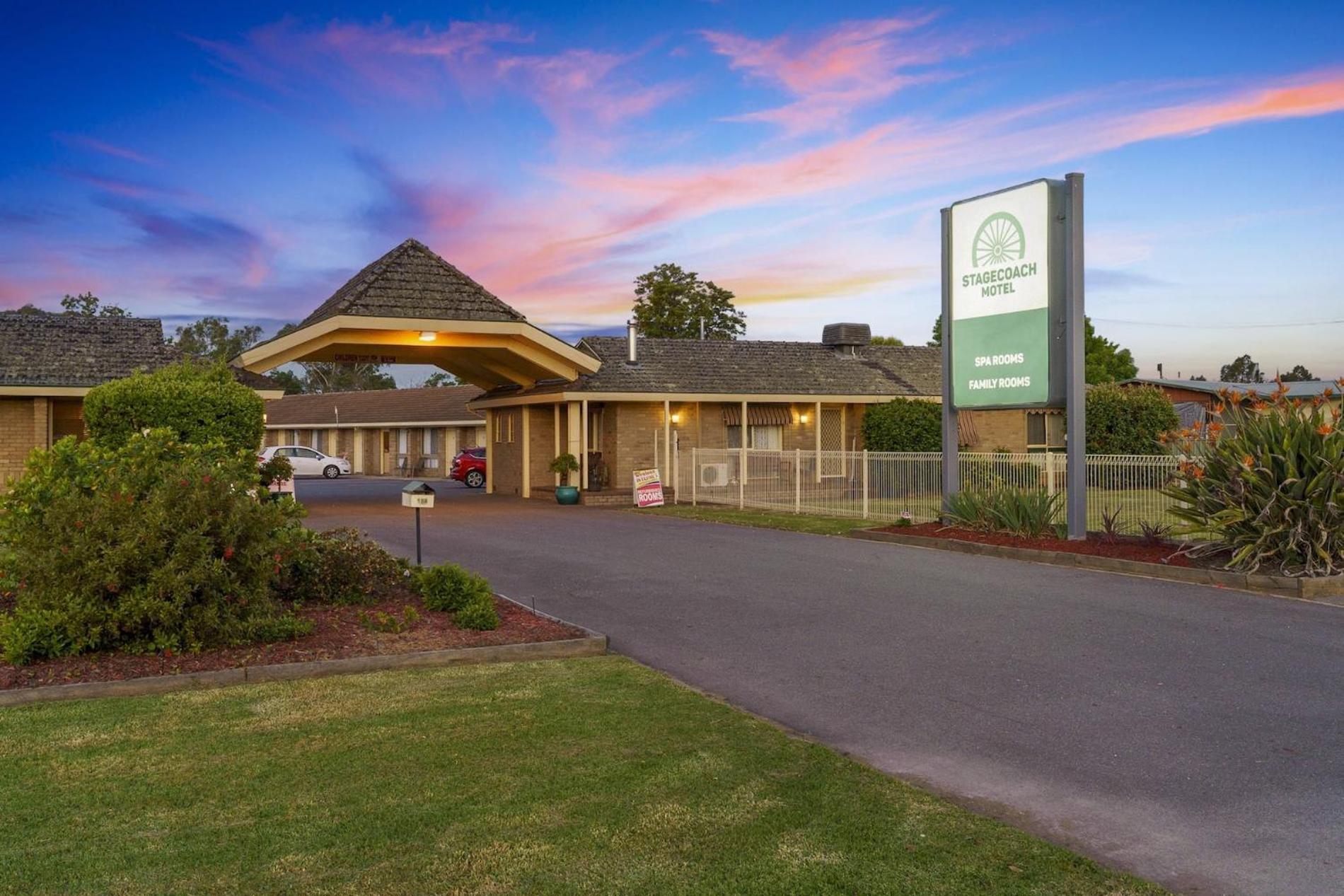 Stagecoach Motel Wodonga Exteriör bild