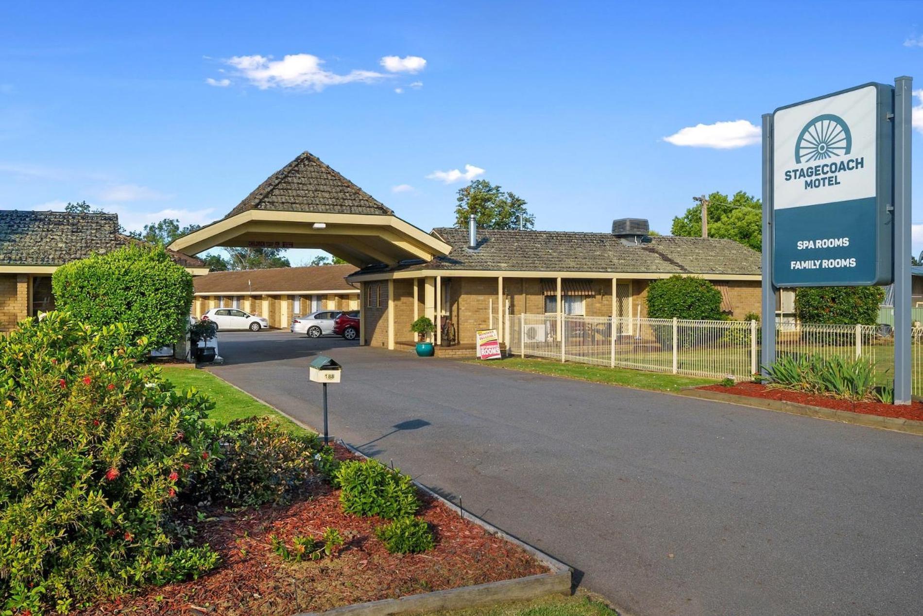 Stagecoach Motel Wodonga Exteriör bild